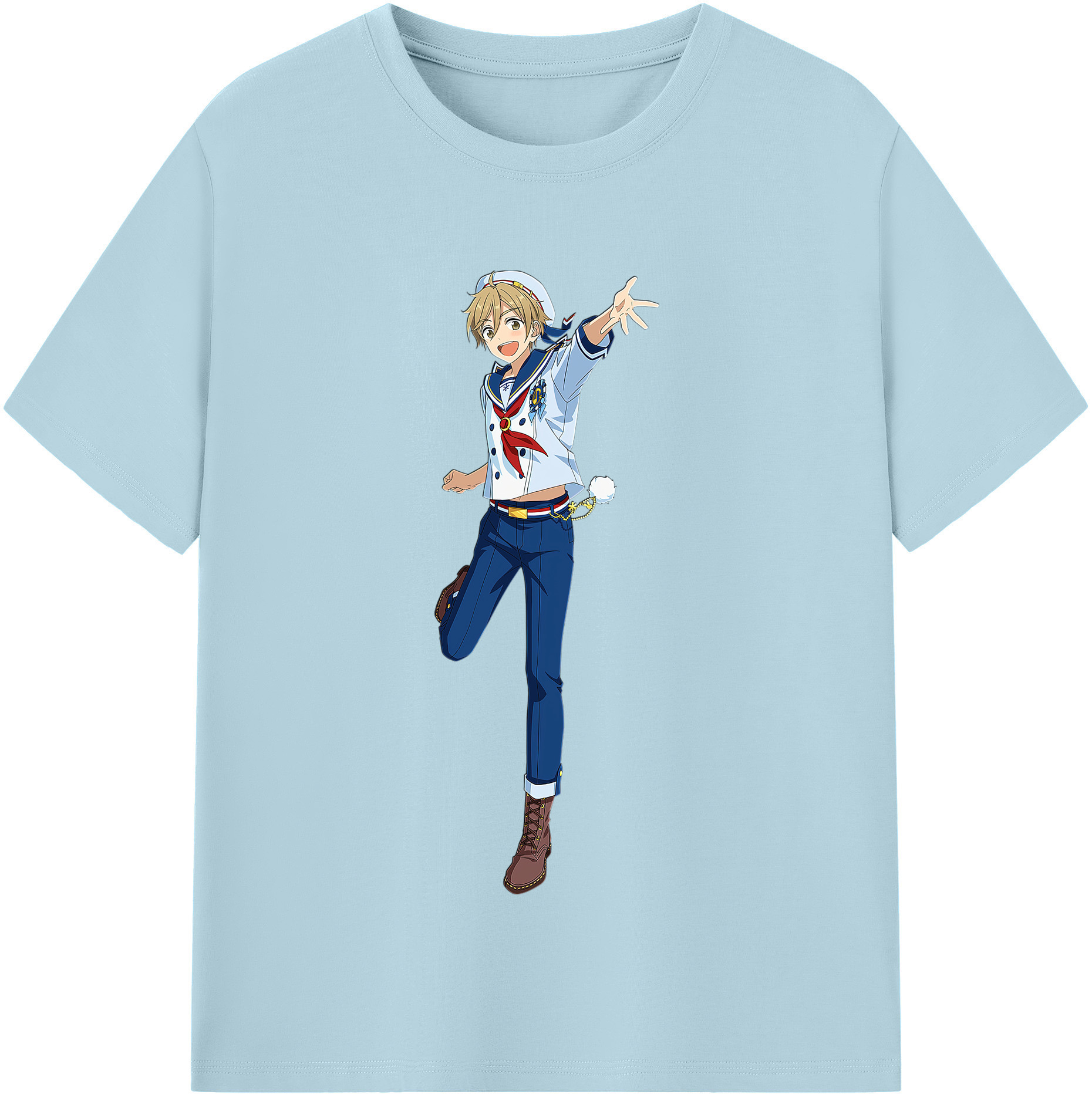 （画像用） あんさんぶるスターズ! Ensemble Stars 綿100％半袖Tシャツ（フロントプリント）